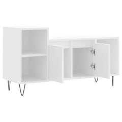 vidaXL TV Cabinet White 100x35x55 cm Engineered Wood 6