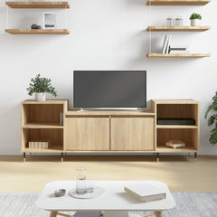 TV Cabinet 160x35x55 cm Engineered Wood Sonoma oak
