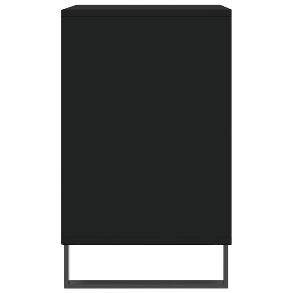 vidaXL Shoe Cabinet Black 102x36x60 cm Engineered Wood 5