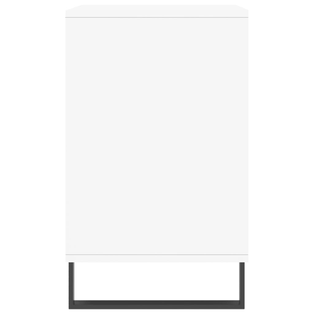 vidaXL Shoe Cabinet High Gloss White 102x36x60 cm Engineered Wood 5