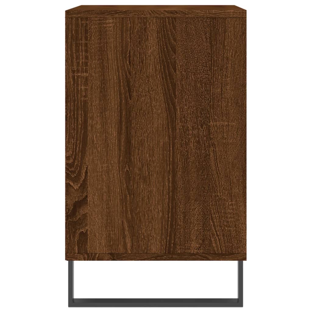 vidaXL Shoe Cabinet Brown Oak 102x36x60 cm Engineered Wood 5