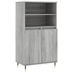 vidaXL Highboard Grey Sonoma 60x36x110 cm Engineered Wood 2