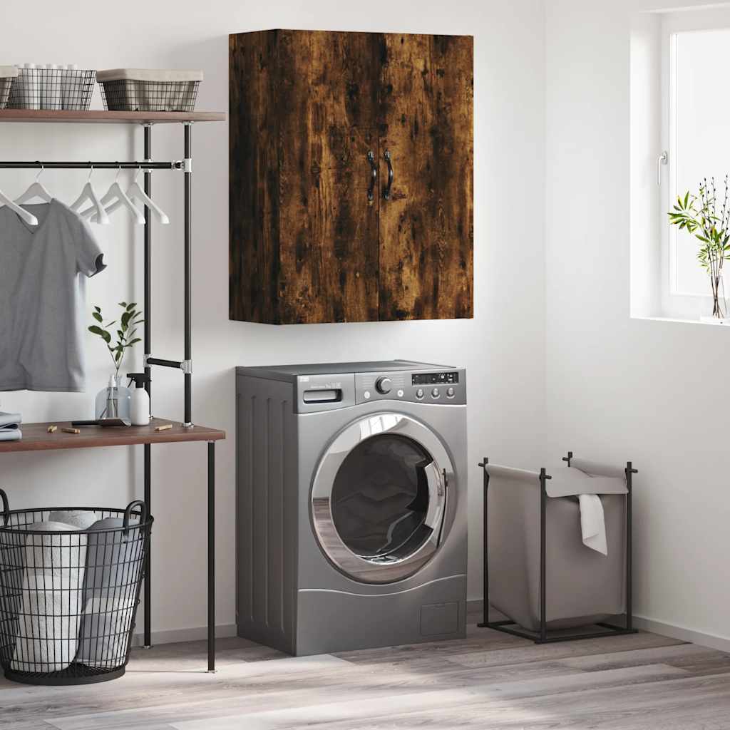 vidaXL Wall Mounted Cabinet 69.5x34x90 cm Engineered Wood