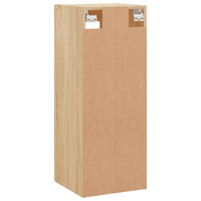 Wall Mounted Cabinet Sonoma Oak 34.5x34x90 cm