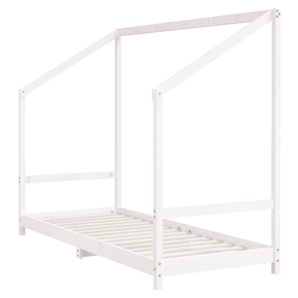 Kids Bed Frame Solid Wood Pine