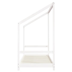 vidaXL Kids Bed Frame White 80x200 cm Solid Wood Pine 5