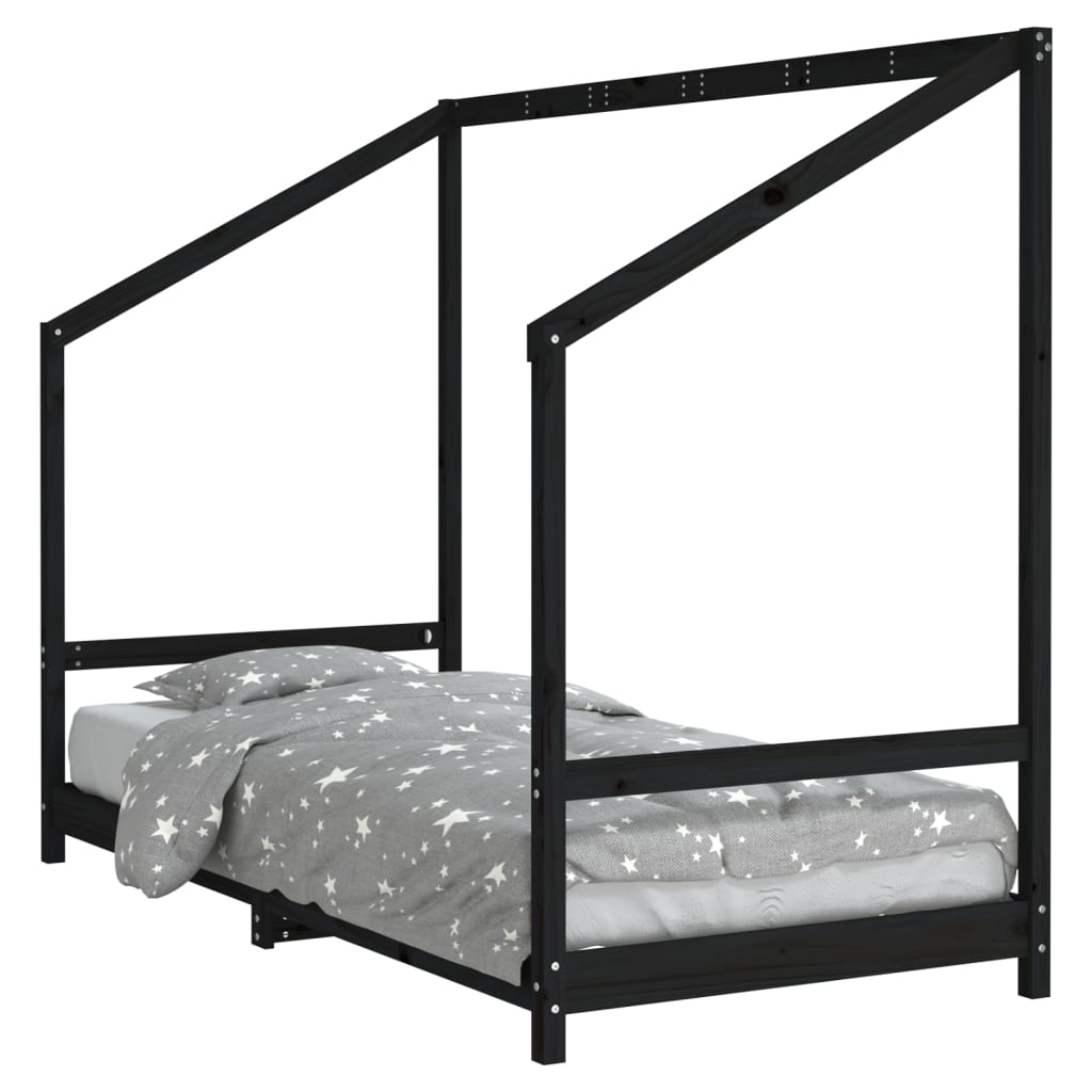 Kids Bed Frame Solid Wood Pine