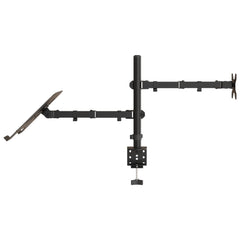 vidaXL Monitor Mount Black Steel VESA 75/100 mm 5