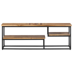 vidaXL TV Cabinet 110x30x39 cm Solid Reclaimed Teak 2