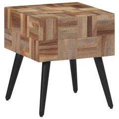 vidaXL Side Table 40x40x45 cm Solid Reclaimed Teak 1
