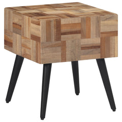 vidaXL Side Table 40x40x45 cm Solid Reclaimed Teak 2