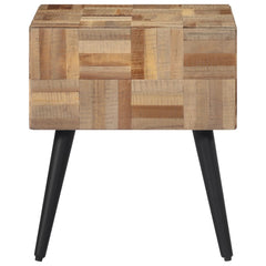 vidaXL Side Table 40x40x45 cm Solid Reclaimed Teak 4