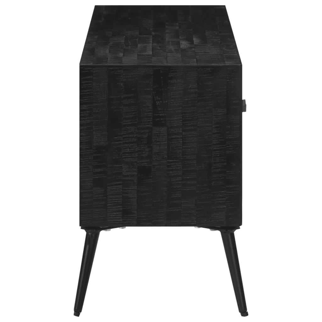 vidaXL TV Cabinet 112x31x45 cm Solid Reclaimed Teak 4