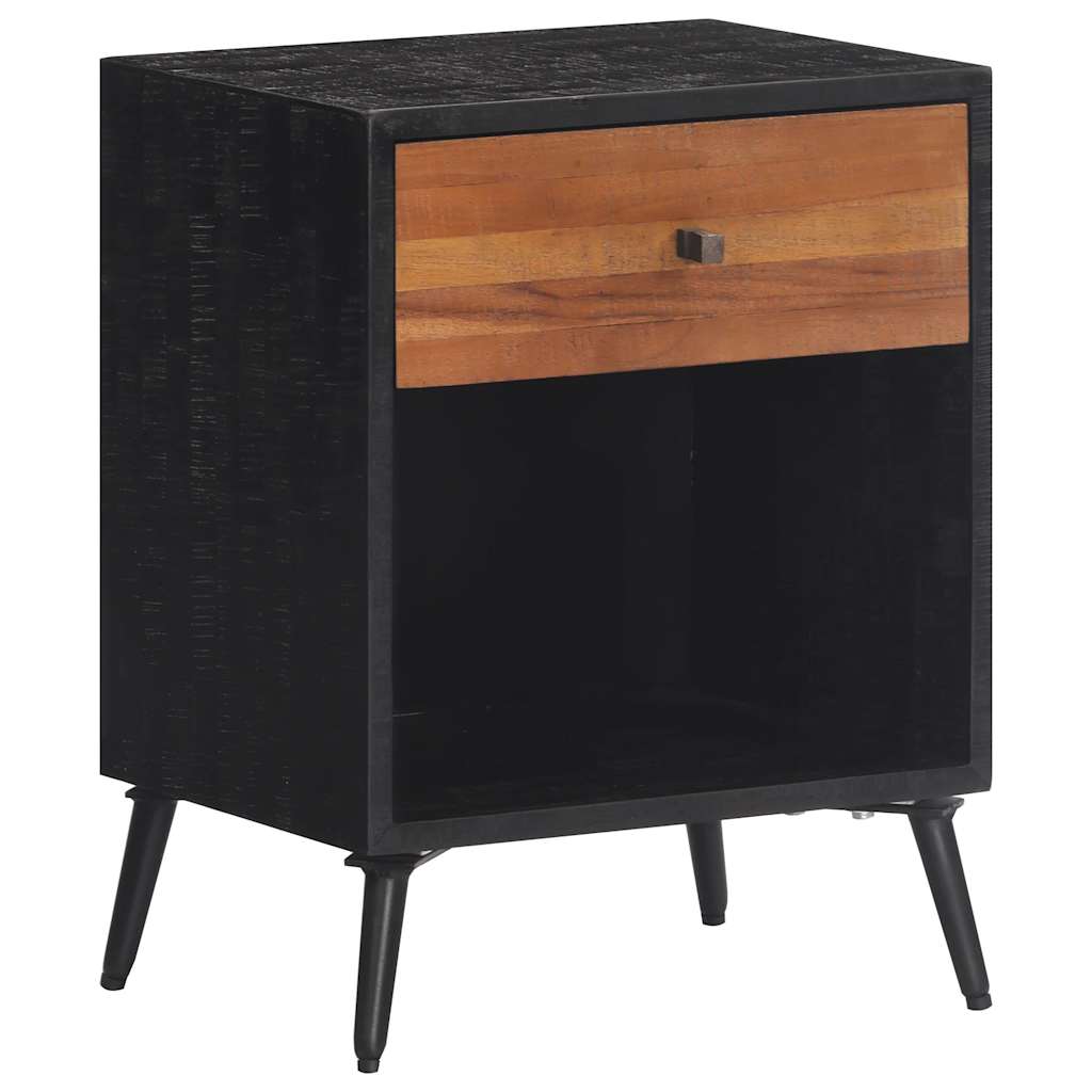 vidaXL Bedside Cabinet 40x30x50 cm Solid Wood Teak 1