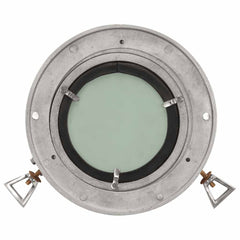 vidaXL Porthole Mirror Wall Hanging Ø23 cm Aluminium and Glass 3