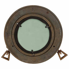 vidaXL Porthole Mirror Wall Hanging Ø23 cm Aluminium and Glass 3