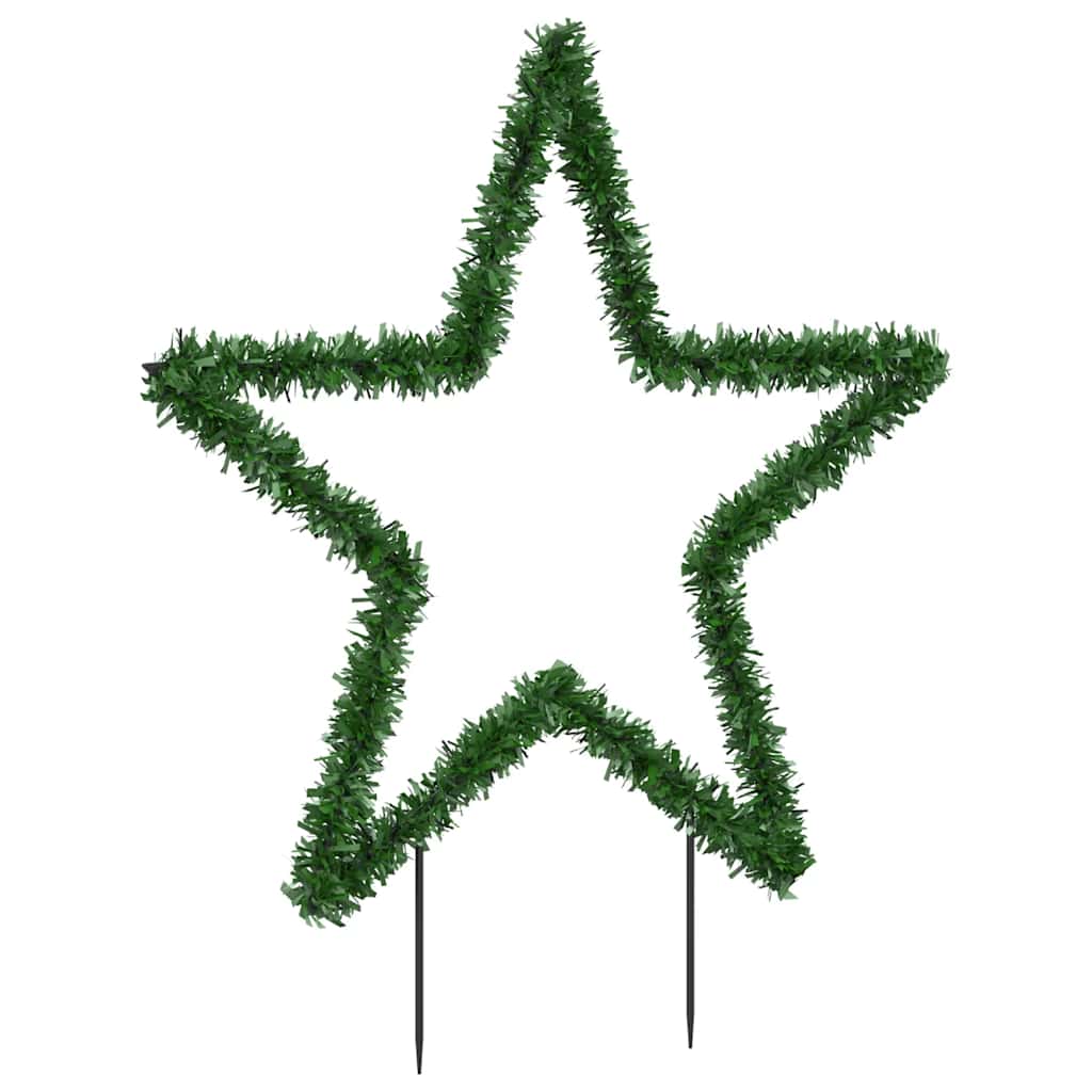 vidaXL Christmas Light Decoration with Spikes Star 80 LEDs 60 cm 3