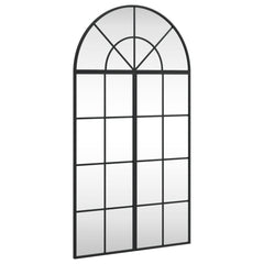 Wall Mirror Black Arch Iron 60 cm 110 cm