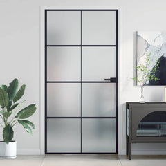 vidaXL Interior Door Slim Black 102.5x201.5 cm 1
