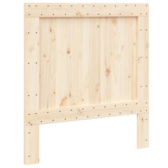 vidaXL Headboard 100x104 cm Solid Wood Pine 2