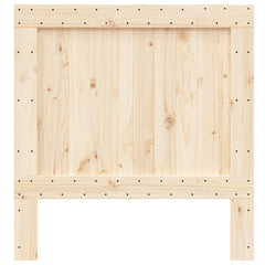 vidaXL Headboard 100x104 cm Solid Wood Pine 3