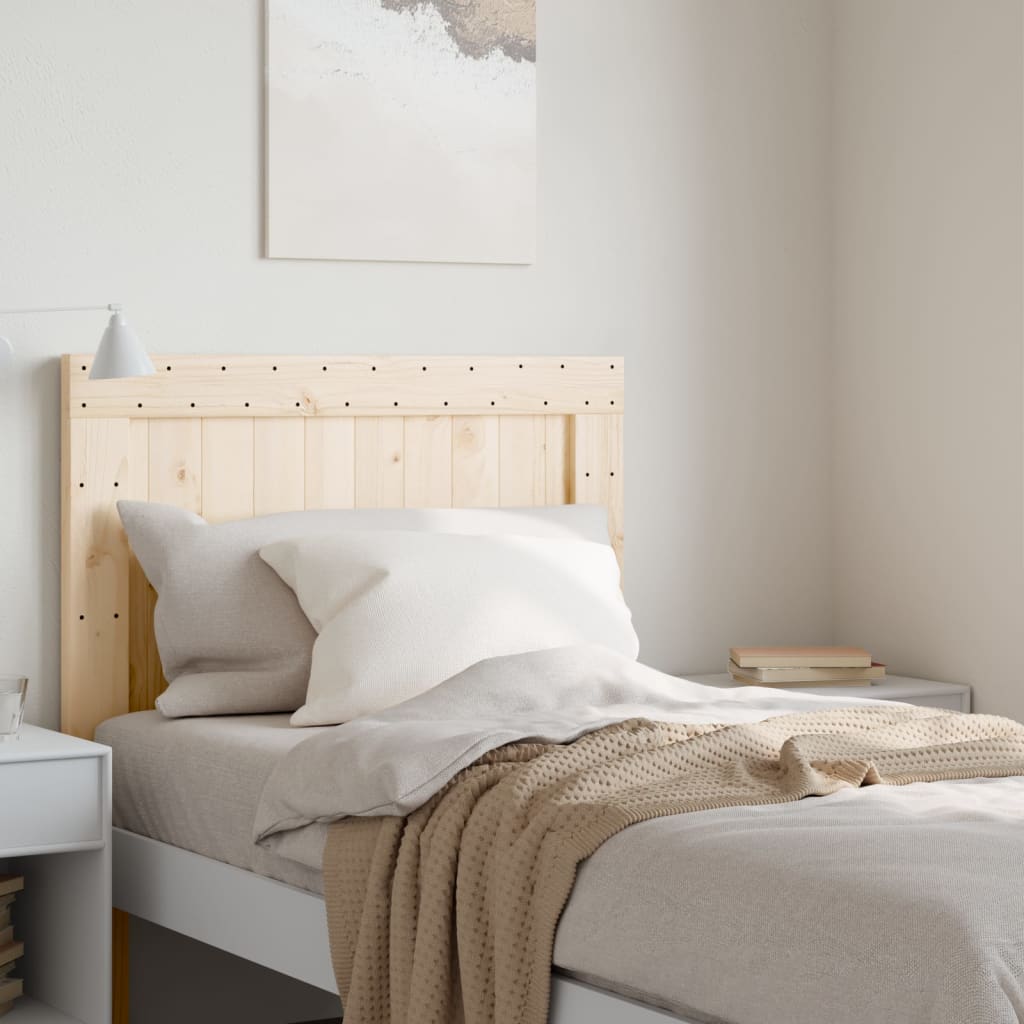 vidaXL Headboard 100x104 cm Solid Wood Pine 1