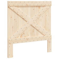 vidaXL Headboard 100x104 cm Solid Wood Pine 2