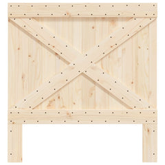 vidaXL Headboard 100x104 cm Solid Wood Pine 3