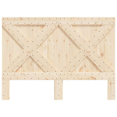 vidaXL Headboard 140x104 cm Solid Wood Pine 3