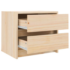 vidaXL Bedside Cabinet 40x31x35,5 cm Solid Wood Pine 4