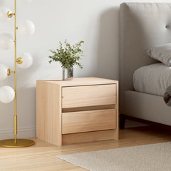 vidaXL Bedside Cabinet 40x31x35,5 cm Solid Wood Pine 1