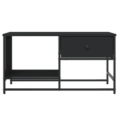 vidaXL Coffee Table Black 85.5x51x45 cm Engineered Wood 6