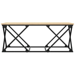 vidaXL Coffee Table Sonoma Oak 100x49x40 cm Engineered Wood 4