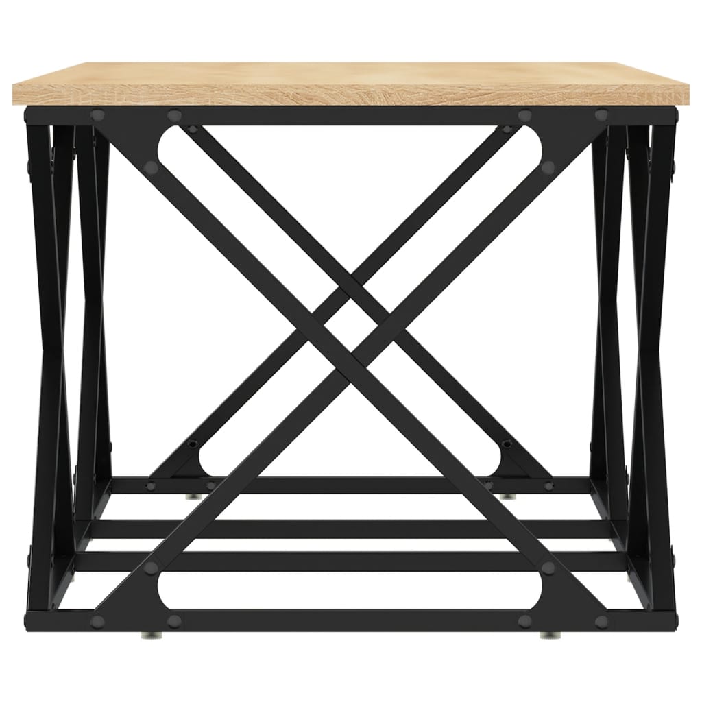 vidaXL Coffee Table Sonoma Oak 100x49x40 cm Engineered Wood 5
