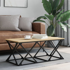 vidaXL Coffee Table Sonoma Oak 100x49x40 cm Engineered Wood 1