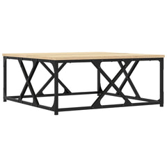 vidaXL Coffee Table Sonoma Oak 70x70x30 cm Engineered Wood 6