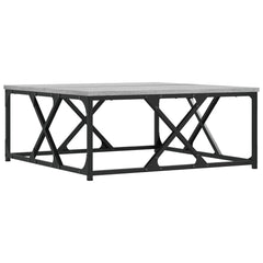 vidaXL Coffee Table Grey Sonoma 70x70x30 cm Engineered Wood 2