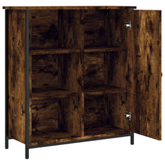 vidaXL Sideboard Smoked Oak 70x30x80 cm Engineered Wood 5
