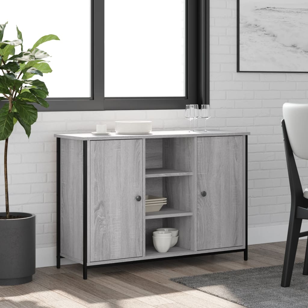 Sideboard 100 x 35 x 70 cm Grey sonoma