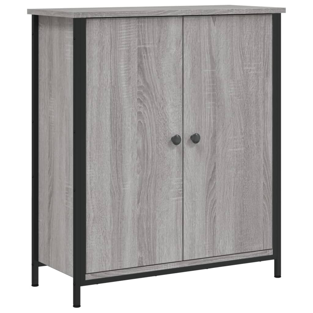 vidaXL Sideboard Grey Sonoma 70x30x80 cm Engineered Wood 2