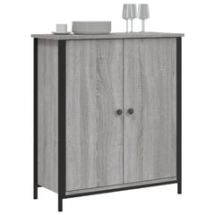 vidaXL Sideboard Grey Sonoma 70x30x80 cm Engineered Wood 3