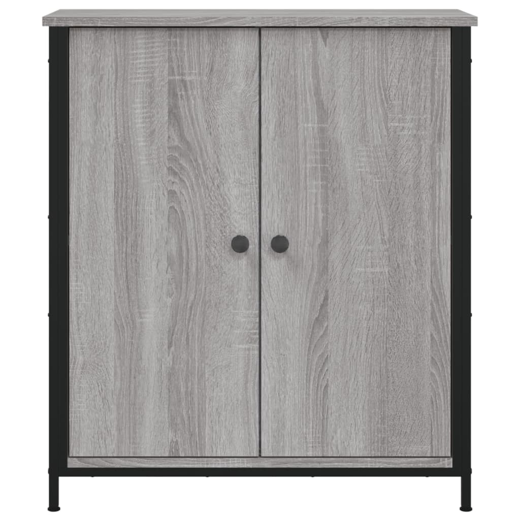 vidaXL Sideboard Grey Sonoma 70x30x80 cm Engineered Wood 6