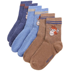 vidaXL Kids'Socks 5 Pairs EU 23-26 1