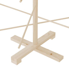 vidaXL Wooden Christmas Tree for Decoration 180 cm Solid Wood Pine 6