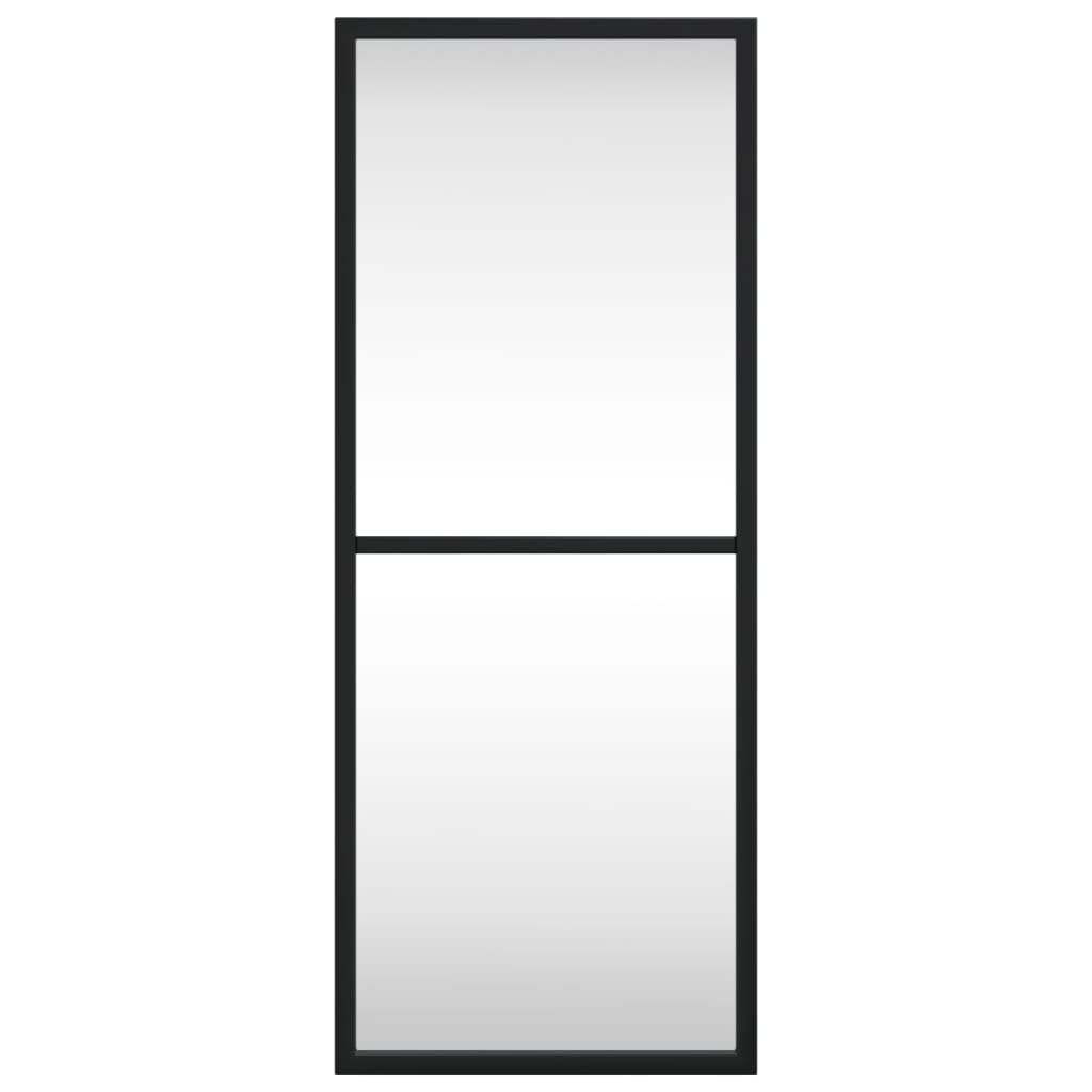 vidaXL Wall Mirror Black 20x50 cm Rectangle Iron 3