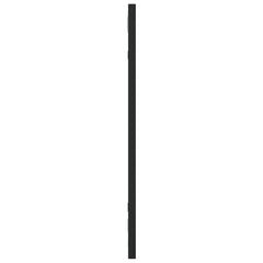 vidaXL Wall Mirror Black 20x50 cm Rectangle Iron 4