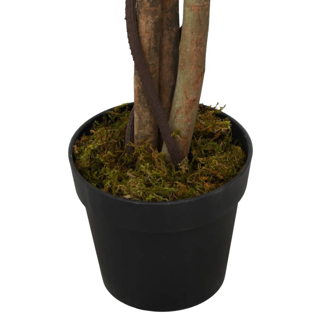 vidaXL Artificial Ficus Tree 378 Leaves 80 cm Green 4