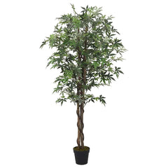 vidaXL Artificial Maple Tree 224 Leaves 80 cm Green 1