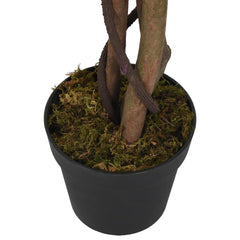 vidaXL Artificial Maple Tree 224 Leaves 80 cm Green 3