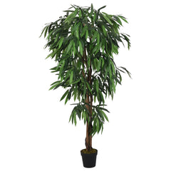 vidaXL Artificial Mango Tree 300 Leaves 80 cm Green 1